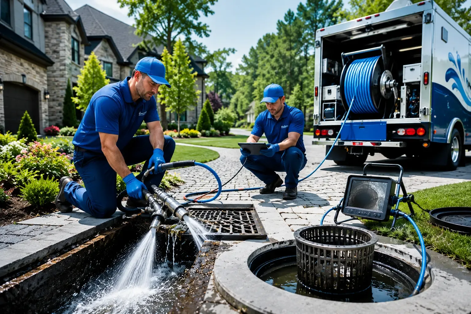 Local outdoor drain cleaning professionals in Albany, VT
